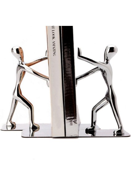 Kitap Standı 2 Adet Güzel Kung Fu Heykelcik El Itme Ofis Bookends Masası Organizatör Tutucu Ev Raf | Bookendends (Yurt Dışından)