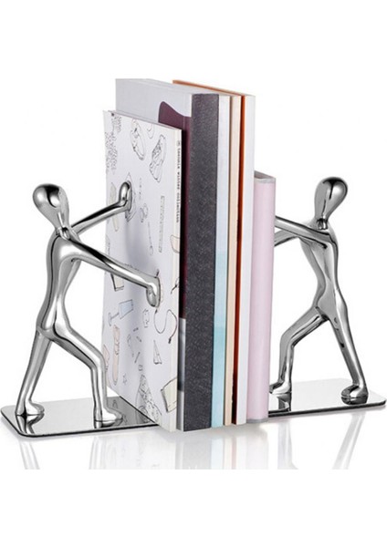 Kitap Standı 2 Adet Güzel Kung Fu Heykelcik El Itme Ofis Bookends Masası Organizatör Tutucu Ev Raf | Bookendends (Yurt Dışından)