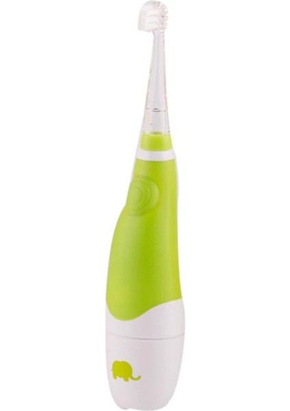 Seago Sg 902 Yeşil / Sarı Çocuk Bebek Sonic Elektrikli Diş Fırçası Akıllı Titreşim Bebek Için Led Işık (Yurt Dışından)