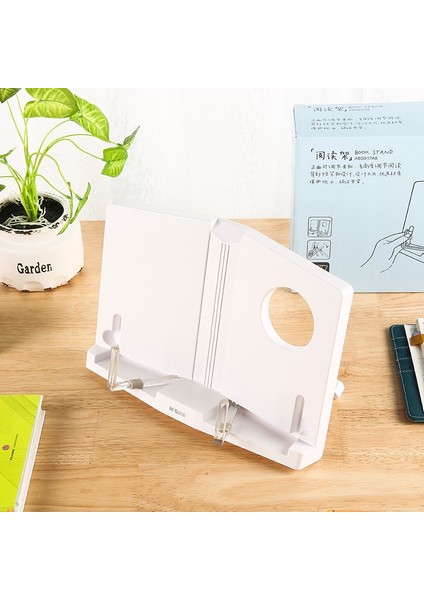 M G Yaratıcı Plastik 180 Derece Ayarlanabilir Kitap Okuma Raf Standı Kitap Okuma Kitaplık Tutucu Ekran Defteri Kırtasiye | Bookendends (Yurt Dışından) fiyatları