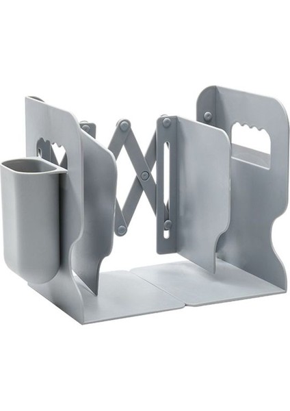 2 In 1 Ayarlanabilir Kitap Tutucu Bookends Kalem Tutucu İle Öğrenciler Daire Dergisi Dosya Tutucu Organizatör Ofis Standı Raf Tasarrufu | Bookends (Yurt Dışından)