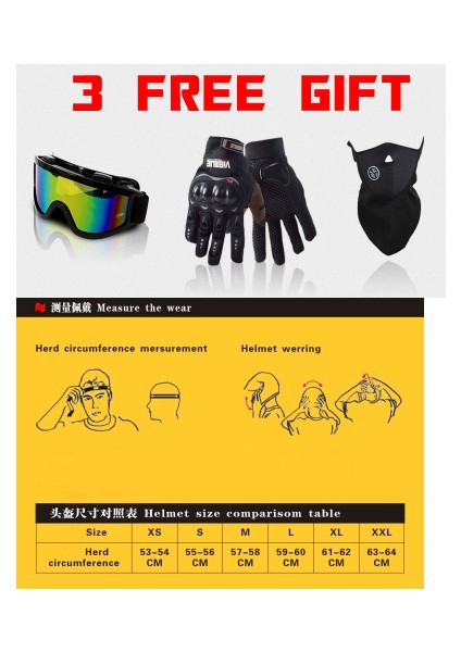 Dört Mevsim Motosiklet Off-Road Kaskı Erkek (Yurt Dışından) fiyatları