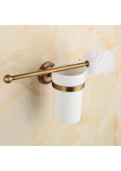Banyo Aksesuarları Tuvalet Fırçası Tutucu Duvara Monte Klasik Antika Finish Avrupa Tarzı Wc Temizleme Fırçasıtuvalet Fırçasıtuvalet Fırçası Holdingtoilet Fırça Duvarı Monte (Yurt Dışından)