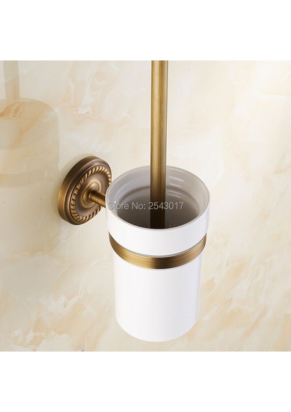 Banyo Aksesuarları Tuvalet Fırçası Tutucu Duvara Monte Klasik Antika Finish Avrupa Tarzı Wc Temizleme Fırçasıtuvalet Fırçasıtuvalet Fırçası Holdingtoilet Fırça Duvarı Monte (Yurt Dışından)