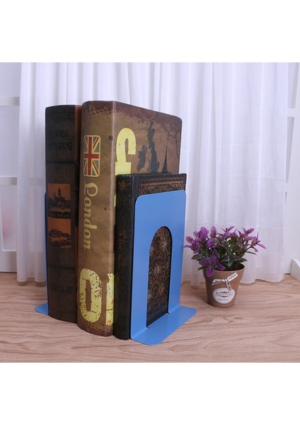 Basit Stil Metal Bookends Demir Destek Tutucu Nonskid Masası Kitaplar Için Standları | Bookends (Yurt Dışından) modelleri