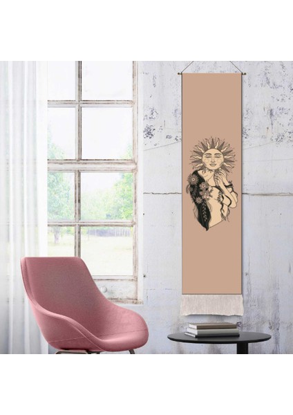 Mandala Goblen Güneş Goblen Duvar Asılı Dedikodu Tulumları Hippi Duvar Halıları Yurt Dekor Battaniye | Dekoratif Gobiyeller (Bej) (Yurt Dışından) modelleri