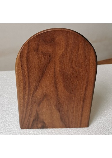 Kahverengi Bookends, 1 Adet Paket, Kaymaz, Siyah Ceviz, Ofis Kitabı Standı (Yurt Dışından)