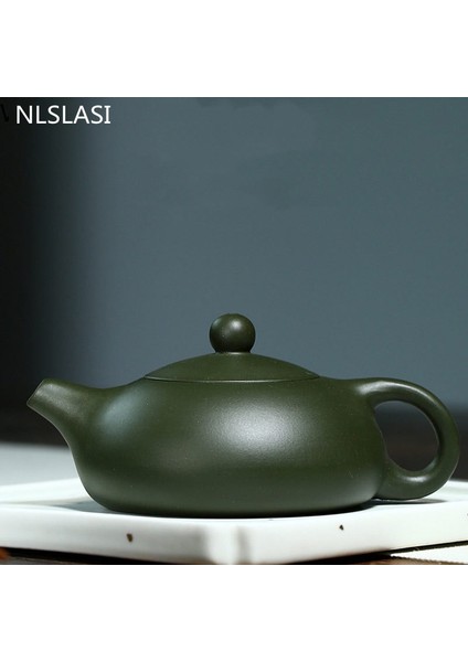Çin Yixing Çaydanlık Mor Kil Filtresi Xishi Çaydanlıklar Güzellik Su Isıtıcısı Ham Cevher Yeşil Kil El Yapımı Çay Seti Otantik 200Ml | Çaydanlıklar (Yurt Dışından)