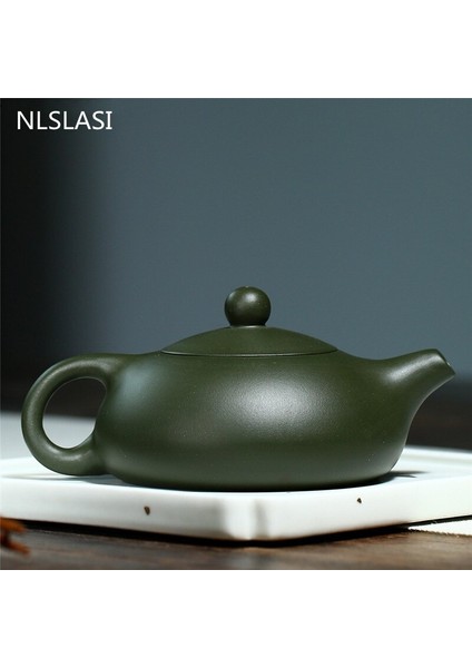 Çin Yixing Çaydanlık Mor Kil Filtresi Xishi Çaydanlıklar Güzellik Su Isıtıcısı Ham Cevher Yeşil Kil El Yapımı Çay Seti Otantik 200Ml | Çaydanlıklar (Yurt Dışından) fiyatları