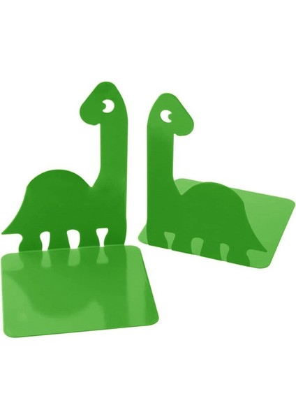 1 Çift Bookends, Karikatür Dinozor Kitaplık, Skid Yok Metal Kitap Saklama Kutusu, Dergi Stand, Okul, Ofis | (Yurt Dışından) fiyatları