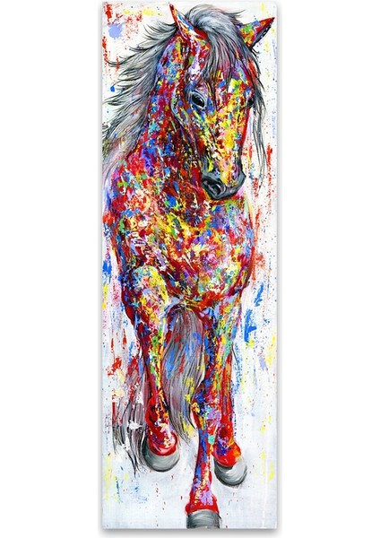 Duvar Sanat Boyama Tuval Baskı Hayvan Resim Hayvan Baskılar Poster Oturma Odası Ev Dekor Için Ayakta Atı Çerçeve | Resim Ve Kaligrafi (Yurt Dışından)