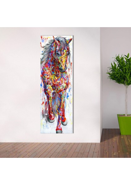Duvar Sanat Boyama Tuval Baskı Hayvan Resim Hayvan Baskılar Poster Oturma Odası Ev Dekor Için Ayakta Atı Çerçeve | Resim Ve Kaligrafi (Yurt Dışından)