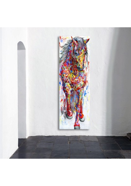 Duvar Sanat Boyama Tuval Baskı Hayvan Resim Hayvan Baskılar Poster Oturma Odası Ev Dekor Için Ayakta Atı Çerçeve | Resim Ve Kaligrafi (Yurt Dışından)