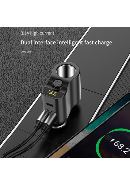 80 W Multiport Araç Şarj Adaptörü Xiaomi Redmi Için 8 Pro Hızlı 3.0 Usb C Tipi Telefon Gadgets Hızlı Şarj Iphone 11 | Araç Şarjları (Yurt Dışından)