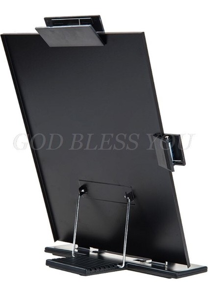 Metal Ayarlanabilir Bilgisayar Belgesi Tutucu Kitap Raf Standı Okuma Yazma Çerçeve Bookends Tarif Raf Katlanır Tutucu Organizatör | (Yurt Dışından) fırsatları