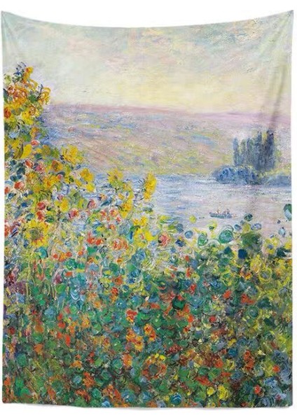 200 * 150 Cm Çiçek Yatakları Goblen Duvar Asılı Goblenler Yurt Duvar Sanatı Ev Dekor Seyahat Kamp Yoga Mat | Dekoratif Gobiyeller (Yurt Dışından)