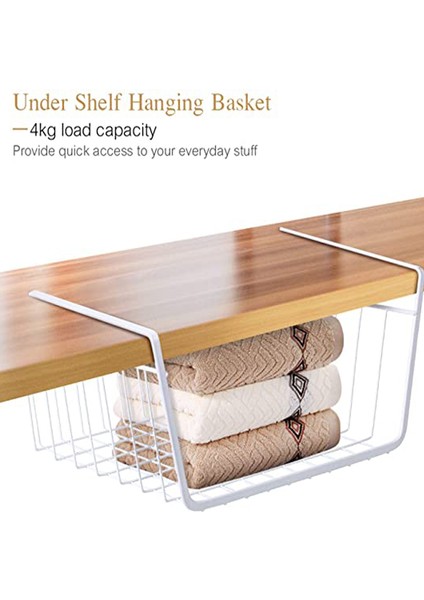 Rafta Masa Depolama Sepeti Mutfak Depolama Tutucular Raf Masası Demir Kabine Asılı Raf Organizatörleri Raflar | Depolama Tutucular Ve Raflar (Yurt Dışından) fırsatları