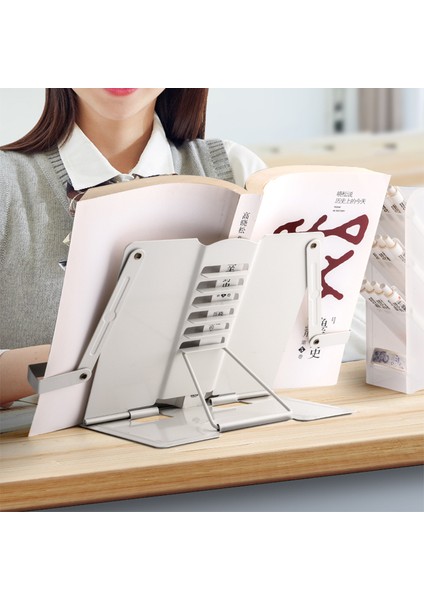 Ayarlanabilir Taşınabilir Metal Ayarlanabilir Okuma Kitap Tutucu Belge Raf Kitaplık Tablet Müzik Puanı Tarif Tutucu | Bookends (Yurt Dışından) modelleri