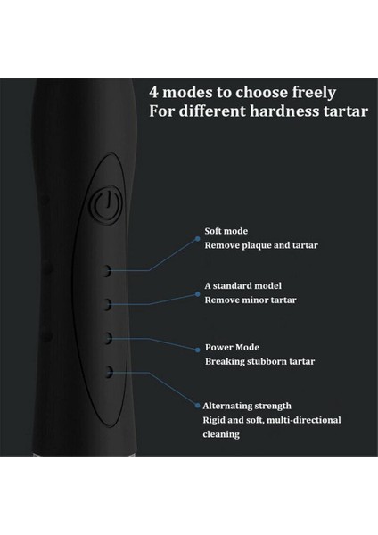 4 Modu 2 1 Elektrikli Diş Fırçası Usb Şarj Sonic Diş Scaler Diş Hesap Sökücü Beyazlatmak Diş Lekeleri Tartar Temizleyici | Elektrikli Diş Fırçaları (Yurt Dışından) fırsatları