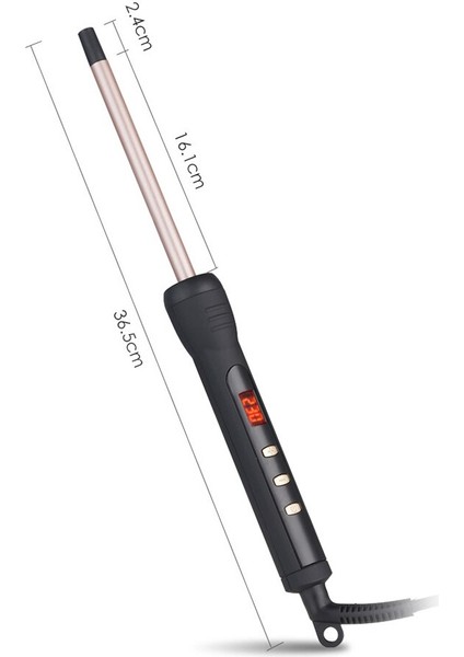 Curling Demir Saç Waver Armut Çiçek Koni Seramik Curling Değnek Rulo Ince Saç Bigudi Güzellik Salonu Styling Aracı | Curling Irons (Yurt Dışından) fiyatları