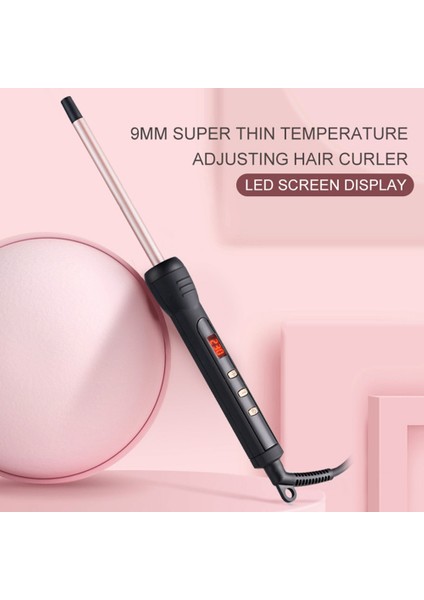 Curling Demir Saç Waver Armut Çiçek Koni Seramik Curling Değnek Rulo Ince Saç Bigudi Güzellik Salonu Styling Aracı | Curling Irons (Yurt Dışından) fırsatları