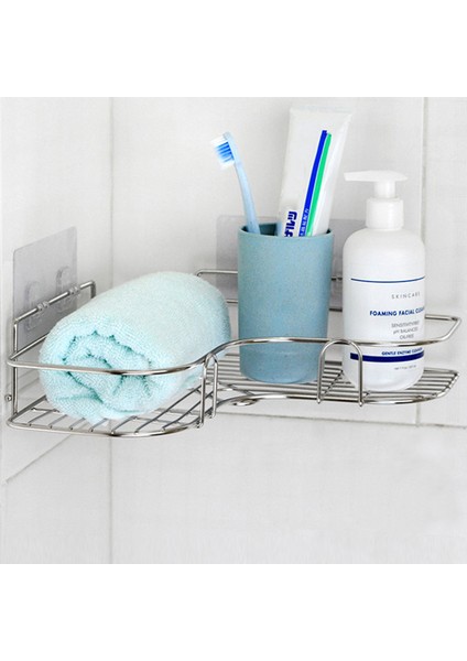 Banyo Köşe Duş Raf Paslanmaz Çelik Üçgen Şuan Sabun Depolama Rafları Can | Depolama Tutucular Ve Raflar (Yurt Dışından)
