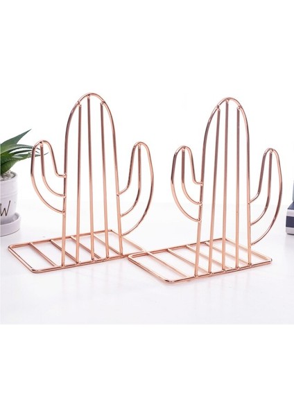 2 Adet Depolama Kaktüs Şekilli Tutucu Nordic Tarzı Bookends Standı Kitap Raf Masası Organizatör Destek Ev Çalışma Ofisi Skid | (Yurt Dışından) modelleri