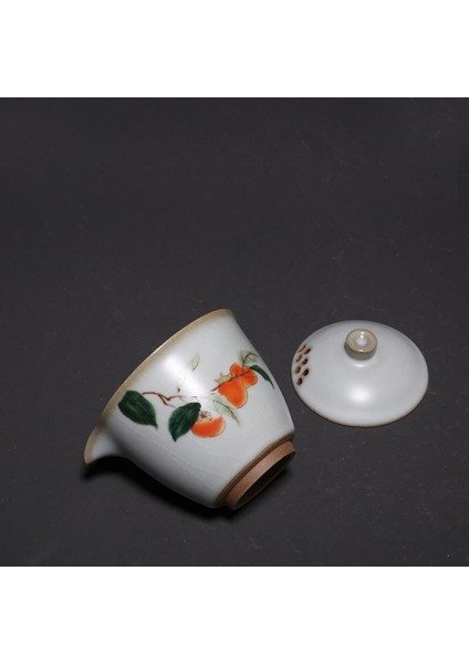 150 Ml Vintage Ru Fırın Porselen Gaiwan Seramik Çin Kung Fu Çay Seti Çaydanlık Çay Saç Töreni Aksesuarları Çay Potu Tureen | Çay Tureen (Yurt Dışından)