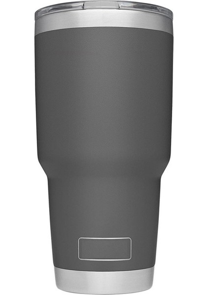 30 Oz Paslanmaz Çelik Tumblers Vakum Yalıtımlı Seyahat Kahve Kupa Fincan Şişesi Kapaklı Çift Duvar Yalıtım Şişesi | Kupalar (Siyah) (Yurt Dışından)
