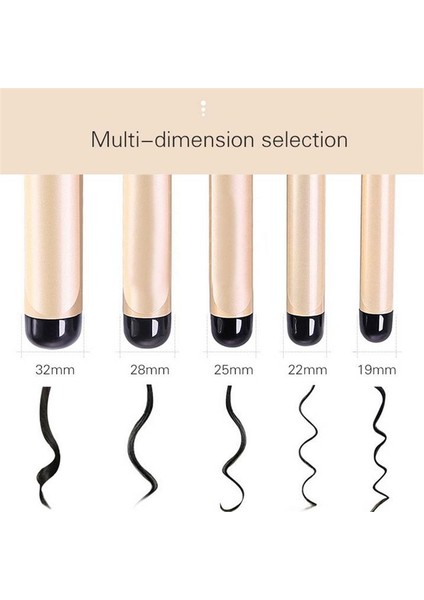 Sıcak Profesyonel Lcd Elektrikli Seramik Saç Bigudi Curling Demir Rulo Bukleler Değnek Waver Moda Saç Şekillendirici Aracı Dropshipping 20 | Curling Irons (Yurt Dışından) modelleri