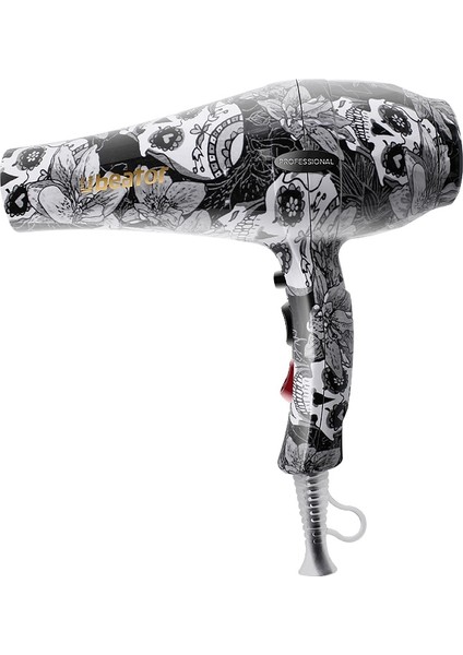 Saç Kurutma Makinesi 220 240 V Grafiti Çin Tarzı Güçlü Güç Kuaförlük Barber Salon Araçları Blow Low | Saç Kurutma Makineleri (Yurt Dışından)
