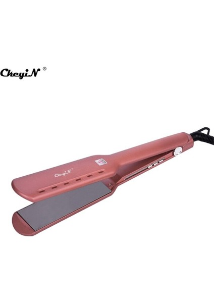Ckyın Profesyonel Saç Düzleştirici Elektrikli Saç Düz Demir 44Mm Hızlı Isıtma Seramik Turmalin Saç Şekillendirici Aracı 5 Dişliler | Curling Ütüler (Yurt Dışından)