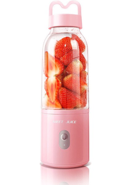 Taşınabilir Elektrikli Gıda Kıyıcı Sıkacağı Usb Şarj Edilebilir Smoothie Blender Makinesi (Yurt Dışından)