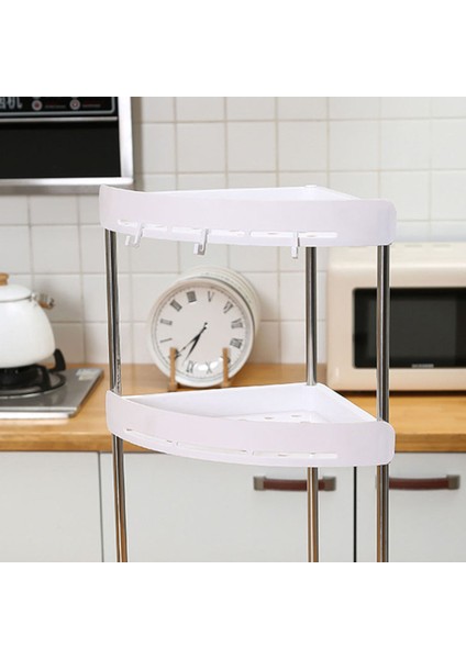 Mutfak Organizatör Raf Baharat Kavanoz Raf Köşe Depolama Raf Düzenleme Raf Mutfak Gadget Malzemeleri Banyo Raf | Depolama Tutucular Ve Raflar (Yurt Dışından) fırsatları