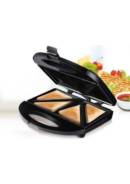 Elektrikli Sandviç Makinesi Tost Pişirme Mutfak Aletleri Sandviçler Basın Kahvaltı Makinesi Wafflees Pot Demir Pişirme Pan Sonifer | Waffle Makineleri (Yurt Dışından)