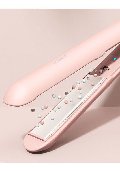 2 In 1 Profesyonel Saç Düzleştirici 2000 W Anyon Kabarık Saç Düzleştirme Waver Styling Araçları Taşınabilir Curling Demir Kısa Saç | Curling Irons (Pembe) (Yurt Dışından)