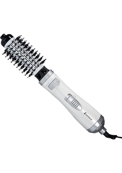 Dönen Saç Kurutma Makinesi Sıcak Hava Styler Rotaty Fırça Airbrush Kurutucu Hacim Ve Yumuşak Bukleler Için Dönen Flicks Dalgalar 38Mm Varil | Saç Kurutma Makineleri (Yurt Dışından)