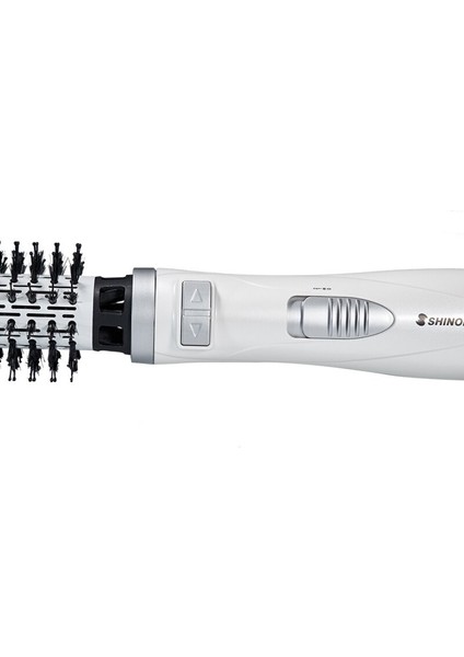 Dönen Saç Kurutma Makinesi Sıcak Hava Styler Rotaty Fırça Airbrush Kurutucu Hacim Ve Yumuşak Bukleler Için Dönen Flicks Dalgalar 38Mm Varil | Saç Kurutma Makineleri (Yurt Dışından)