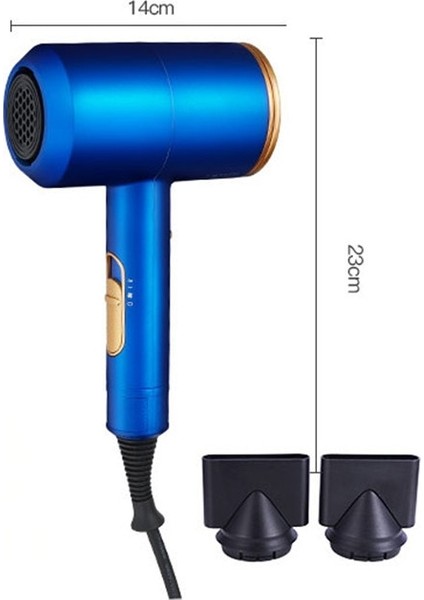 Saç Kurutma Makinesi Mavi 2000 W Yüksek Güç Styling Araçları Solon Blow Kurutma Sıcak Ve Soğuk Rüzgar Saç Kurutma Makinesi Volumizer Çekiç Kurutucusaç Kurutucular (Yurt Dışından)