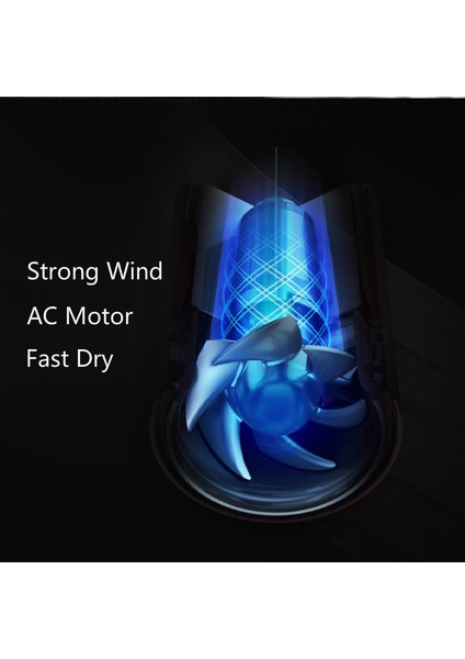 Saç Kurutma Makinesi Mavi 2000 W Yüksek Güç Styling Araçları Solon Blow Kurutma Sıcak Ve Soğuk Rüzgar Saç Kurutma Makinesi Volumizer Çekiç Kurutucusaç Kurutucular (Yurt Dışından)