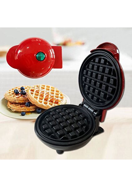 Mini Elektrikli Waffle Maker Kabarcık Yumurta Kek Fırın Kahvaltı Waffle Makinesi Yumurta Kek Fırın Pan Waffle Kalıpları Makinesi Mini Waffle Pot | Waffle Kalıpları (Yurt Dışından)