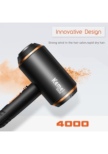 Iyonik Saç Kurutma Makinesi 3 In 1 Güçlü Güç 4000W Blow Wouter Electric 210 240 V Profesyonel Kuaför Ekipmanları | Saç Kurutma Makineleri (Yurt Dışından)