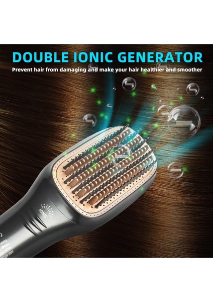 Bir Adım Seramik Saç Kurutma Makinesi Düzleştirici Fırçası 1200 W Iyonik Doğrultma Fırça Bıçak Kurutucu Tarak İle Ev Salon Ve Seyahat | Saç Kurutma Makineleri (Yurt Dışından) modelleri
