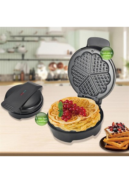 Mini Elektrikli Waffle Maker Ev Kahvaltı Waffle Makinesi Kalıpları Pot Bakeware Yumurta Kek Fırın Pan Için Dıy Kek Pasta | Waffle Kalıpları (Yurt Dışından)