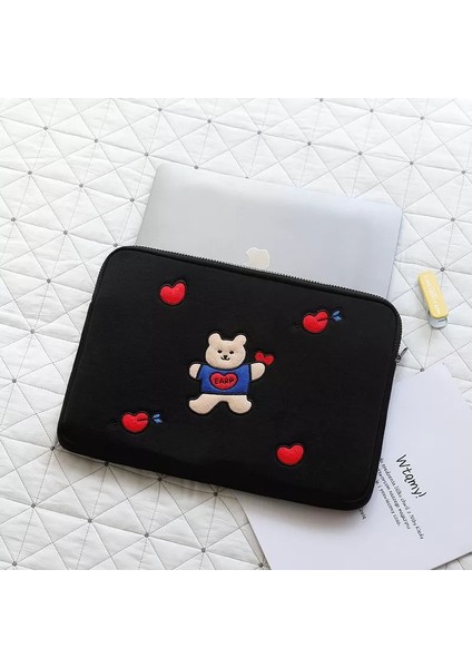 Sleeve Için İpad Kılıfı Ayı Tablet Durumda Sevimli Karikatür Ins Ayı Tablet Mac Ipad Pro Laptop Iç Çanta | Kozmetik Çanta Ve Davalar (Yurt Dışından) fiyatları