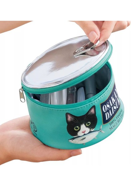 Kadınlar Sevimli Sardine Kutular Şekil Saklama Çantası Makyaj Çantası Yaratıcı Kedi Balık Kutular Makyaj Çanta Çanta Çanta Fotoğraf Sahne | Kozmetik Çanta Ve Davalar (Yurt Dışından) fiyatları