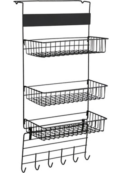Buzdolabı Raf Yan Raf Yan Duvar Tutucu Çok Fonksiyonlu Mutfak Malzemeleri Ev Çok Katmanlı Buzdolabı Depolama Rafları | Depolama Tutucular Ve Raflar (Yurt Dışından)