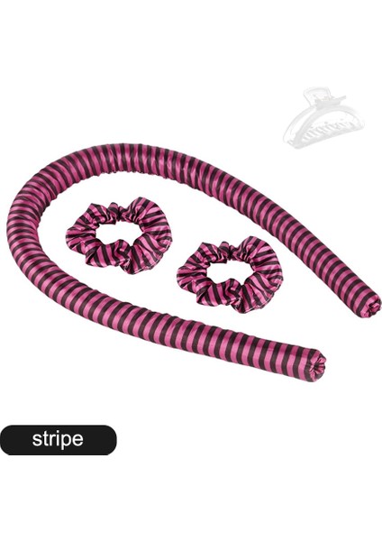 Heatless Curling Çubuk Kafa No Isı Bukleler Şerit Saç Silindirleri Uyku Yumuşak Kafa Saç Curlers Dıy Saç Şekillendirici Araçları | Saç Silindirleri (Şerit) (Yurt Dışından)