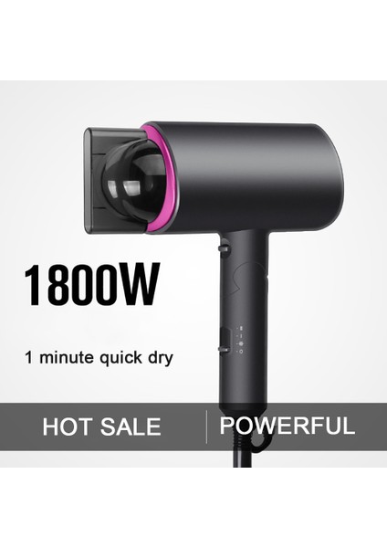 Saç Kurutma Makinesi Profesyonel Salon Saç Fön Manu Kurutucu 2 Isıtma / 2 Hız / Soğuk Düğmeyle Hızlı Kurutma Hafifleri Için Güçlü 1800 W | Saç Kurutma Makineleri (Yurt Dışından) fırsatları