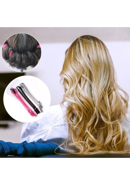 Uyku Saç Silindirleri Esnek Curling Çubuklar Sihirli Dalga Saç Bigudi Hiçbir Isı Spiral Armut Çiçek Isıtsız Saç Curlers Styling Kit | Saç Silindirleri (Pembe) (Yurt Dışından) modelleri